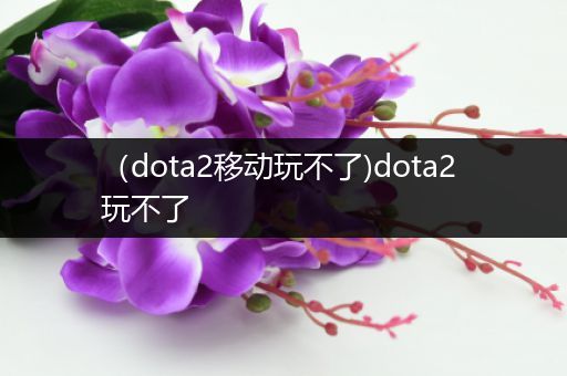 （dota2移动玩不了)dota2 玩不了