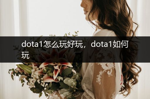 dota1怎么玩好玩，dota1如何玩