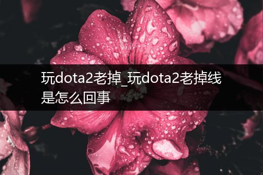 玩dota2老掉_玩dota2老掉线是怎么回事