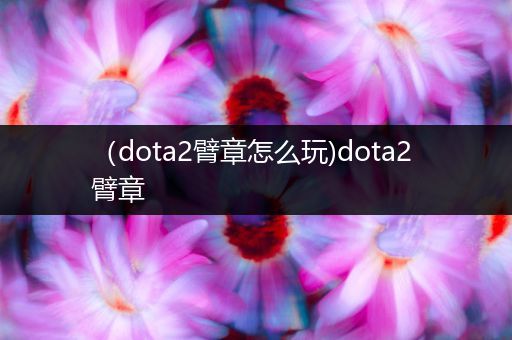 （dota2臂章怎么玩)dota2 臂章