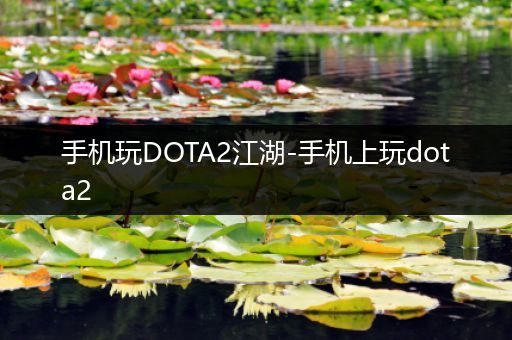 手机玩DOTA2江湖-手机上玩dota2