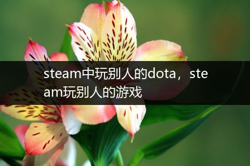 steam中玩别人的dota，steam玩别人的游戏