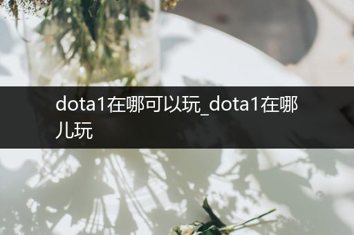 dota1在哪可以玩_dota1在哪儿玩