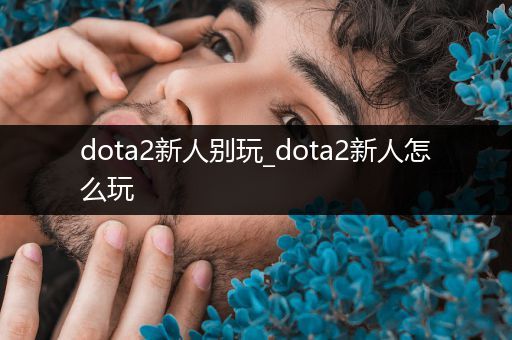 dota2新人别玩_dota2新人怎么玩