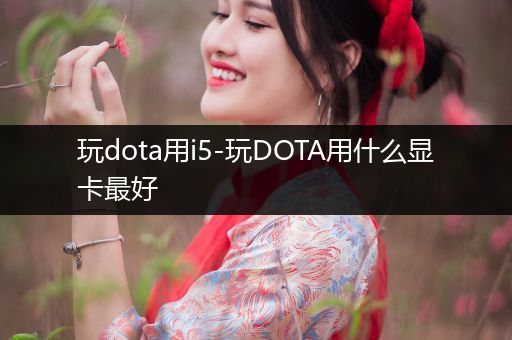 玩dota用i5-玩DOTA用什么显卡最好
