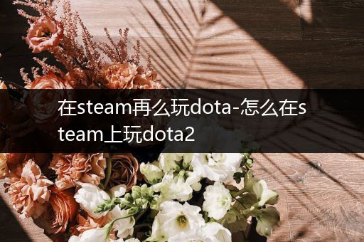 在steam再么玩dota-怎么在steam上玩dota2