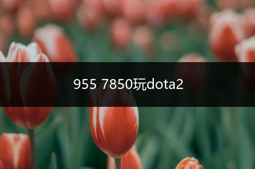 955 7850玩dota2