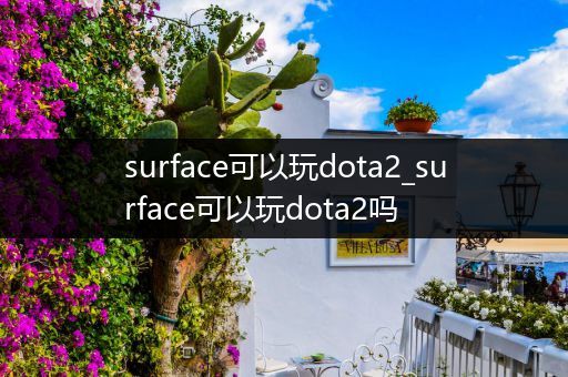 surface可以玩dota2_surface可以玩dota2吗