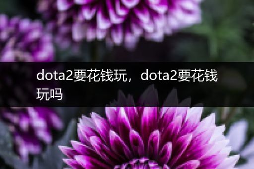 dota2要花钱玩，dota2要花钱玩吗