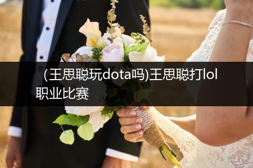 （王思聪玩dota吗)王思聪打lol职业比赛