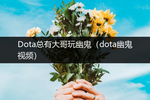 Dota总有大哥玩幽鬼（dota幽鬼视频）