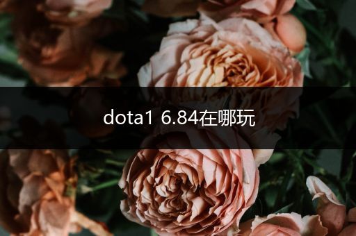 dota1 6.84在哪玩