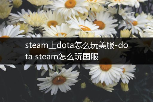 steam上dota怎么玩美服-dota steam怎么玩国服