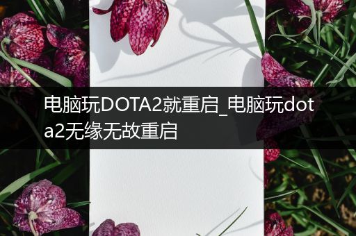 电脑玩DOTA2就重启_电脑玩dota2无缘无故重启