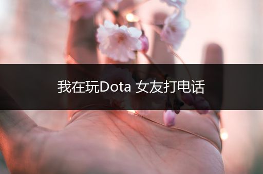 我在玩Dota 女友打电话