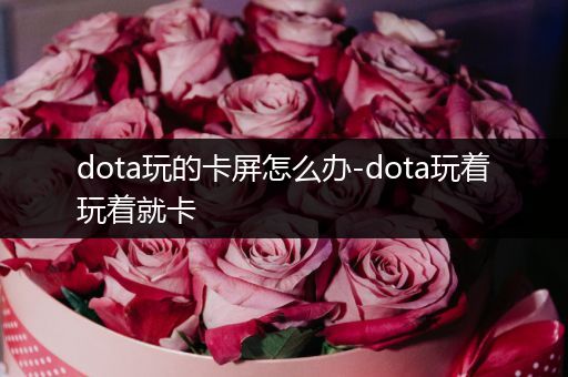 dota玩的卡屏怎么办-dota玩着玩着就卡