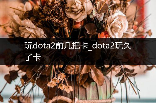 玩dota2前几把卡_dota2玩久了卡