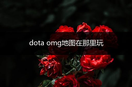 dota omg地图在那里玩