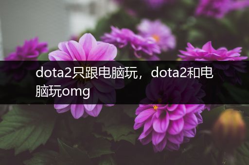 dota2只跟电脑玩，dota2和电脑玩omg