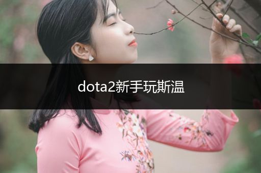 dota2新手玩斯温