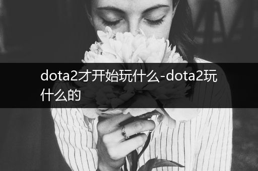 dota2才开始玩什么-dota2玩什么的