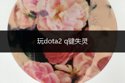 玩dota2 q键失灵