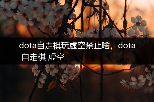 dota自走棋玩虚空禁止啥，dota 自走棋 虚空