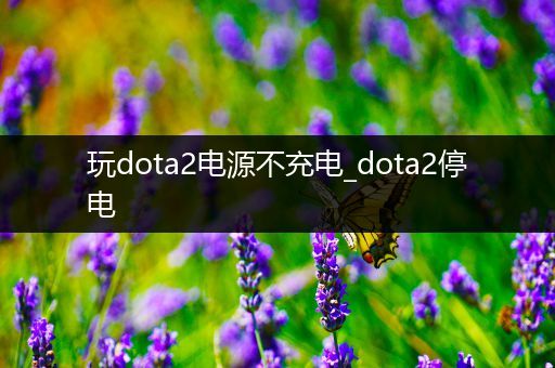 玩dota2电源不充电_dota2停电