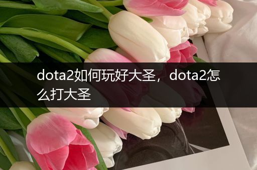 dota2如何玩好大圣，dota2怎么打大圣