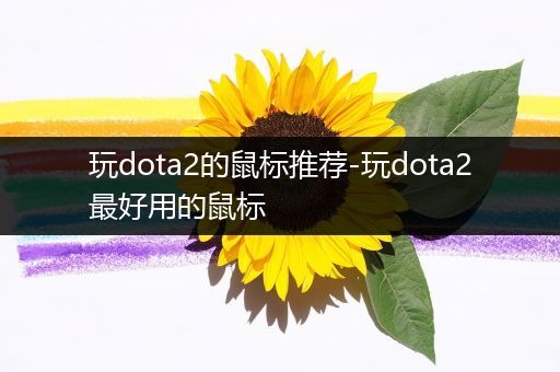 玩dota2的鼠标推荐-玩dota2最好用的鼠标