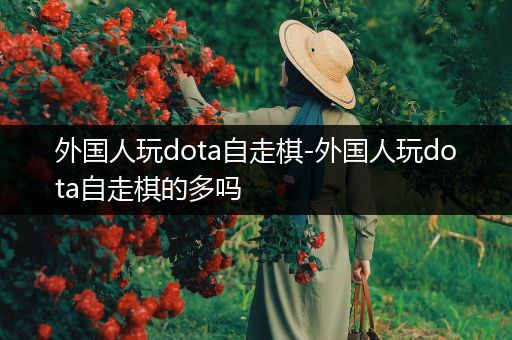 外国人玩dota自走棋-外国人玩dota自走棋的多吗