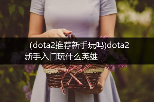 （dota2推荐新手玩吗)dota2新手入门玩什么英雄