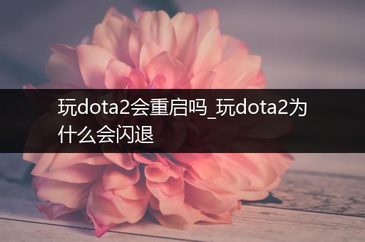 玩dota2会重启吗_玩dota2为什么会闪退