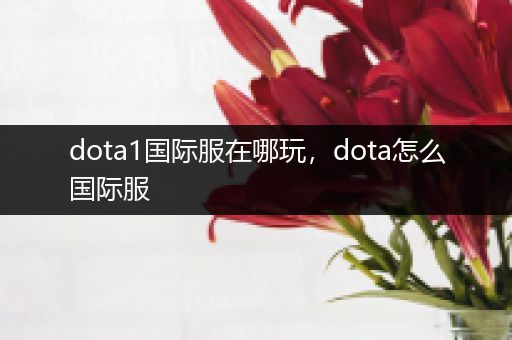 dota1国际服在哪玩，dota怎么国际服