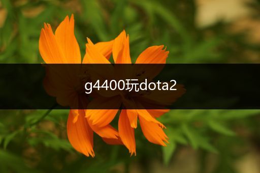 g4400玩dota2