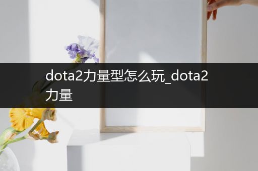 dota2力量型怎么玩_dota2 力量