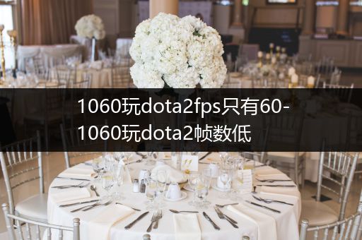 1060玩dota2fps只有60-1060玩dota2帧数低