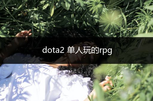 dota2 单人玩的rpg