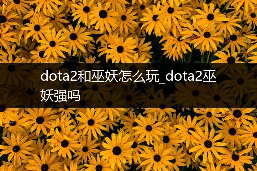 dota2和巫妖怎么玩_dota2巫妖强吗