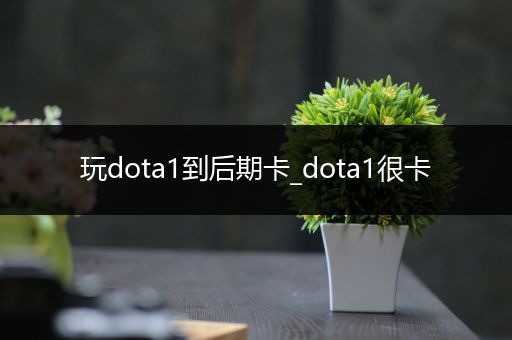 玩dota1到后期卡_dota1很卡
