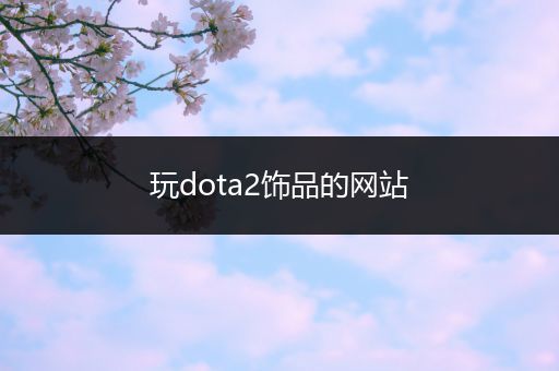 玩dota2饰品的网站