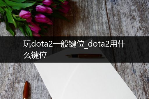 玩dota2一般键位_dota2用什么键位