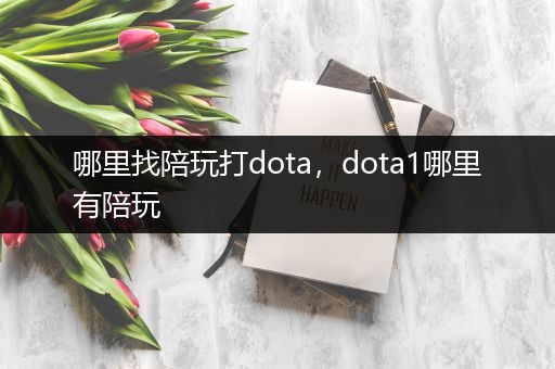 哪里找陪玩打dota，dota1哪里有陪玩