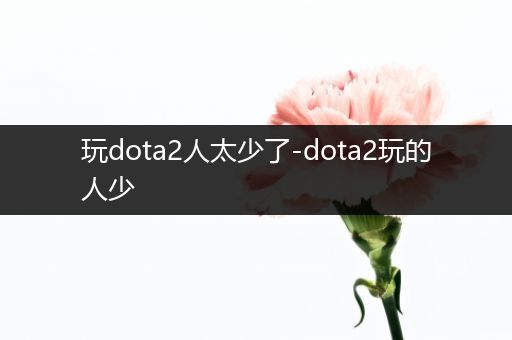 玩dota2人太少了-dota2玩的人少
