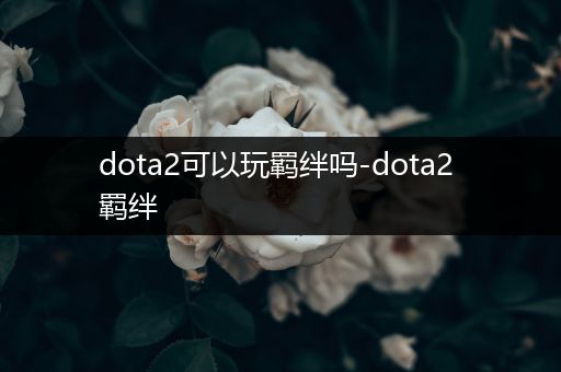 dota2可以玩羁绊吗-dota2 羁绊