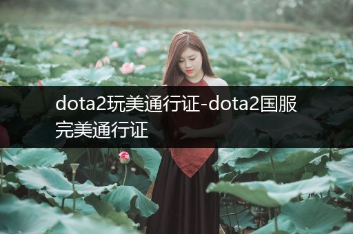 dota2玩美通行证-dota2国服完美通行证