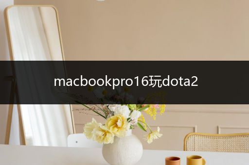 macbookpro16玩dota2