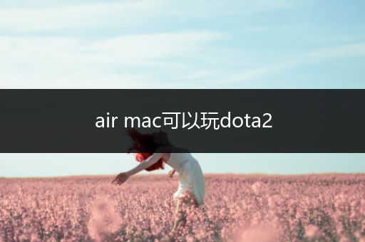 air mac可以玩dota2