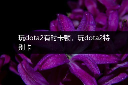 玩dota2有时卡顿，玩dota2特别卡