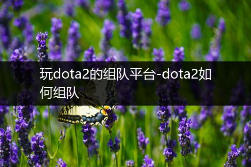 玩dota2的组队平台-dota2如何组队